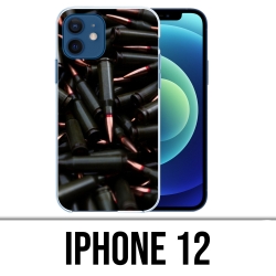 Coque iPhone 12 - Munition Black
