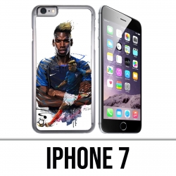 IPhone 7 Case - Football France Pogba Drawing