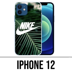 Coque iPhone 12 - Nike Logo Palmier