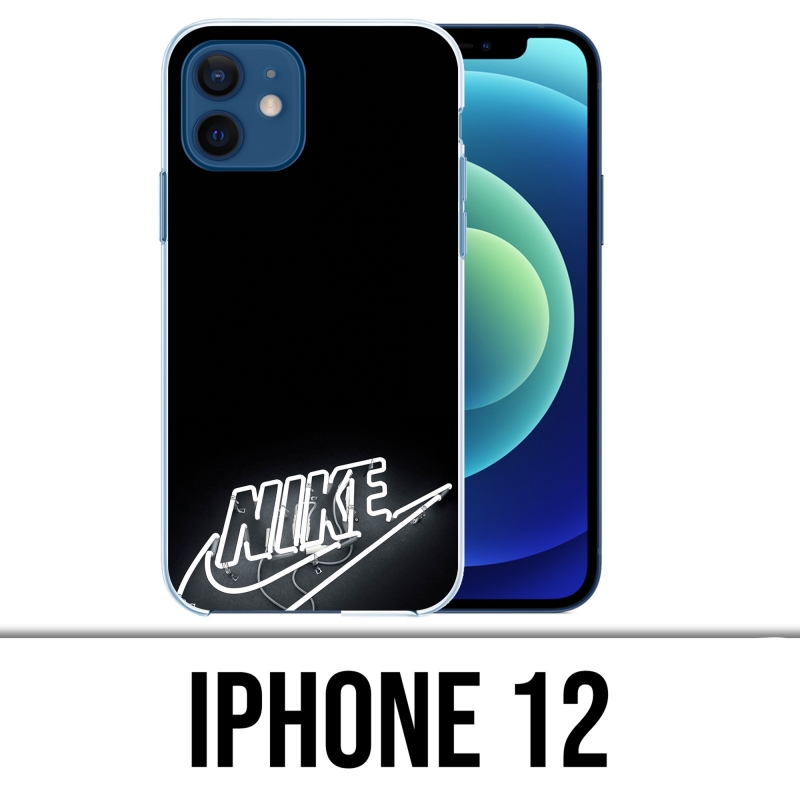 Coque iPhone 12 - Nike Néon