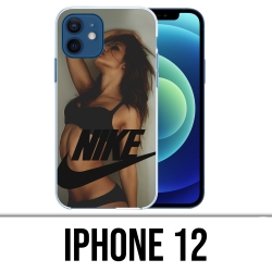 Coque iPhone 12 - Nike Woman