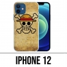 Coque iPhone 12 - One Piece Vintage Logo