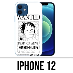 IPhone 12 Case - One Piece Wanted Luffy