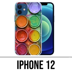 Coque iPhone 12 - Palette Peinture