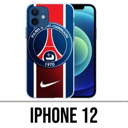 Coque iPhone 12 - Paris Saint Germain Psg Nike