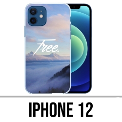 Coque iPhone 12 - Paysage Montagne Free