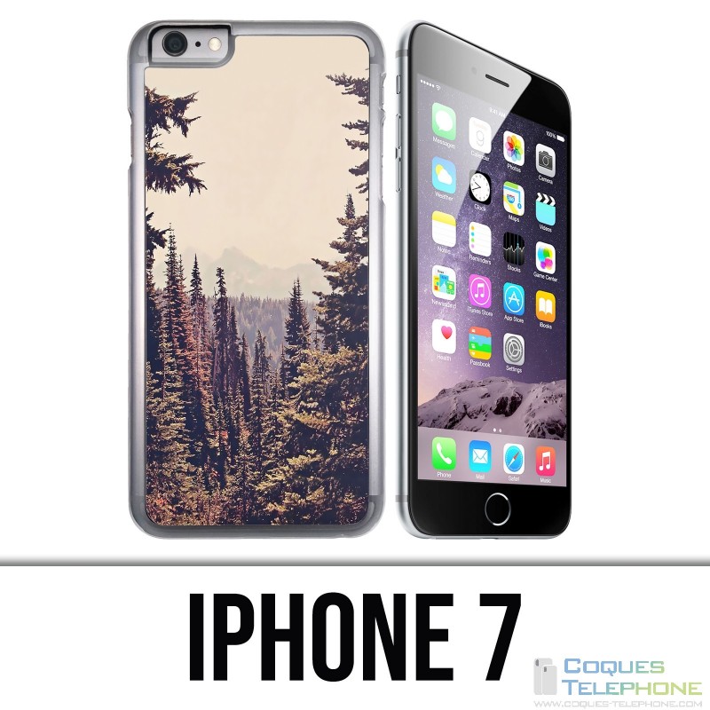 Coque iPhone 7 - Foret Sapins