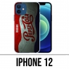 Coque iPhone 12 - Pepsi Vintage
