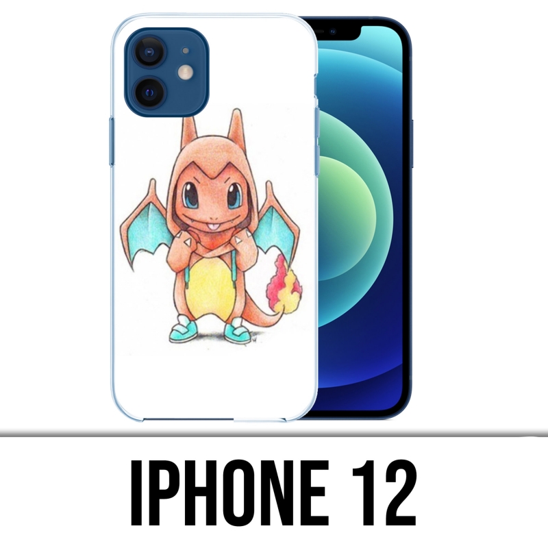 Funda para iPhone 12 - Pokemon Baby Salameche