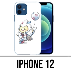 Coque iPhone 12 - Pokemon Bébé Togepi