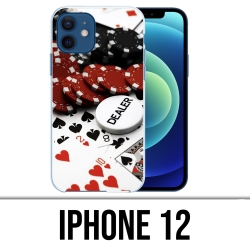 Coque iPhone 12 - Poker Dealer