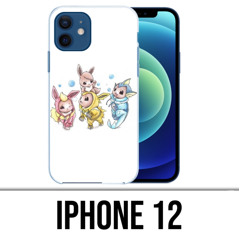 Custodia iPhone 12 - Pokémon Baby Eevee Evolution