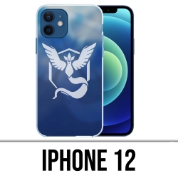 IPhone 12 Case - Pokémon Go Team Blue Grunge