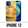 IPhone 12 Case - Pokémon Go Team Yellow Grunge