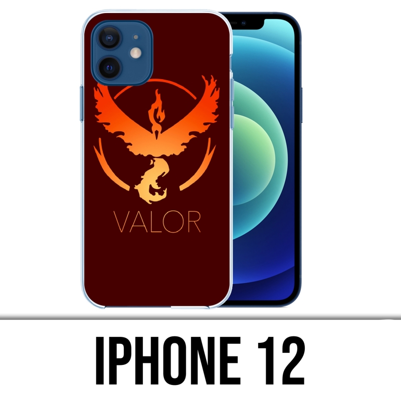 Funda para iPhone 12 - Pokémon Go Team Red
