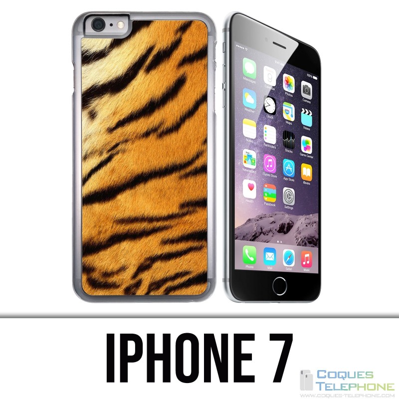 Custodia per iPhone 7 - Pelliccia di tigre