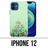 Coque iPhone 12 - Pokémon Montagne Bulbizarre