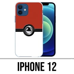 Coque iPhone 12 - Pokémon Pokeball