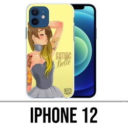 Funda para iPhone 12 - Belle Princess gótica