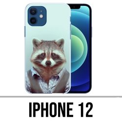 Funda para iPhone 12 - Disfraz de mapache