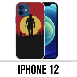 Custodia per iPhone 12 - Red Dead Redemption Sun
