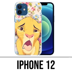 Coque iPhone 12 - Roi Lion Simba Grimace
