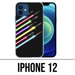 Coque iPhone 12 - Sabre Laser Star Wars