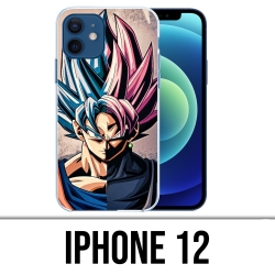 Coque iPhone 12 - Sangoku Dragon Ball Super