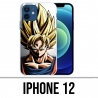 Funda para iPhone 12 - Goku Wall Dragon Ball Super