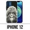 Funda para iPhone 12 - Monkey Monkey Aviator