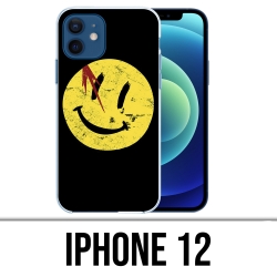 Coque iPhone 12 - Smiley Watchmen