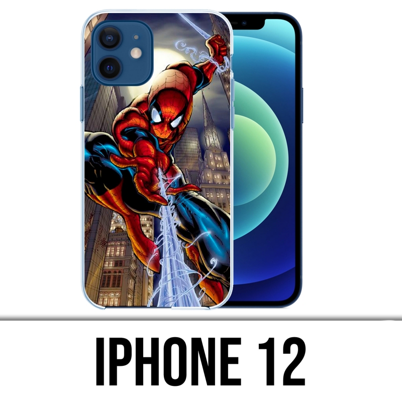 Custodia per iPhone 12 - Spiderman Comics