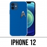 Coque iPhone 12 - Star Trek Bleu