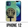 Coque iPhone 12 - Starbucks Vintage