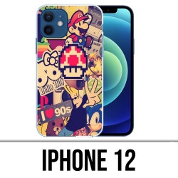 IPhone 12 Case - Vintage 90S Stickers