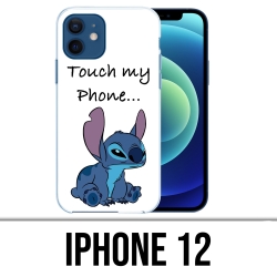 Coque iPhone 12 - Stitch Touch My Phone 2