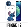 IPhone 12 Case - Stich Berühren Sie mein Telefon