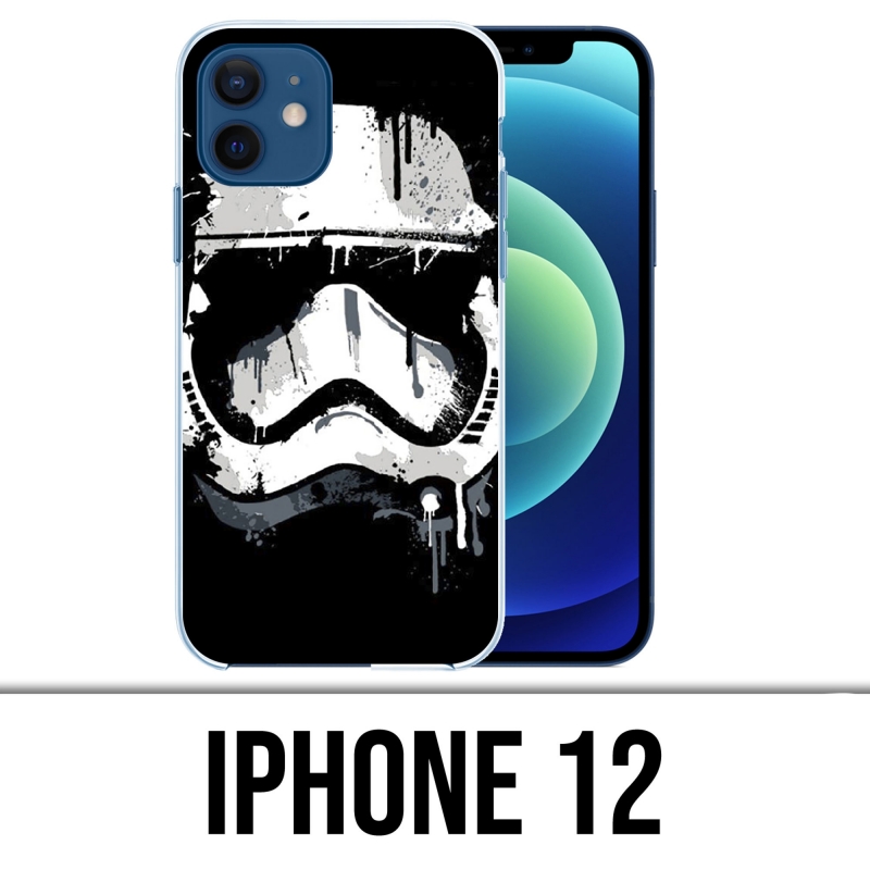 Custodia per iPhone 12 - Vernice Stormtrooper