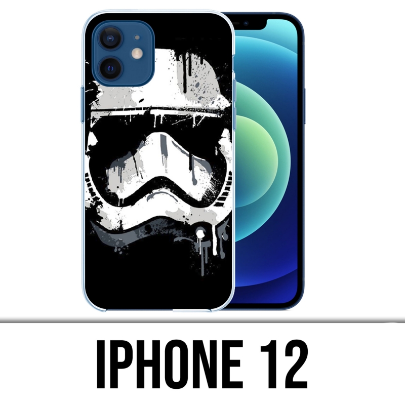 IPhone 12 Case - Stormtrooper Paint