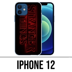 IPhone 12 Case - Stranger Things Logo