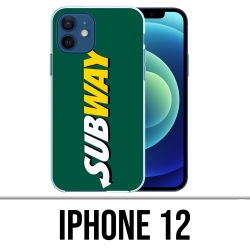 Coque iPhone 12 - Subway