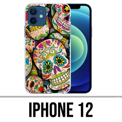 Coque iPhone 12 - Sugar Skull