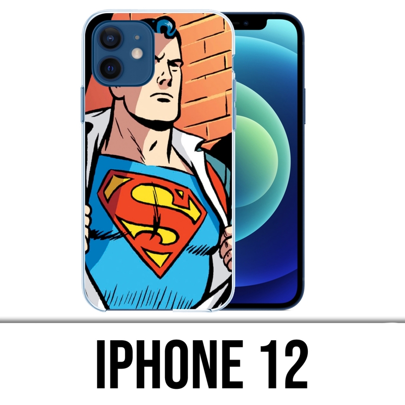 Custodia per iPhone 12 - Superman Comics