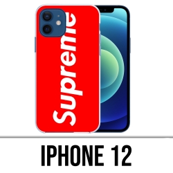Coque iPhone 12 - Supreme