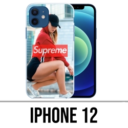 Coque iPhone 12 - Supreme Fit Girl