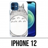Coque iPhone 12 - Totoro Dessin
