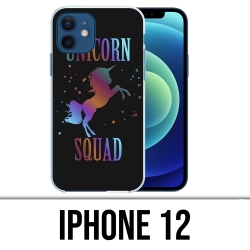 Coque iPhone 12 - Unicorn Squad Licorne