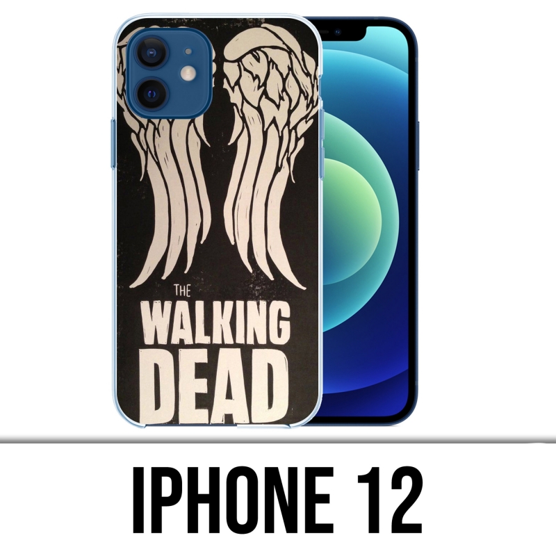 Coque iPhone 12 - Walking Dead Ailes Daryl