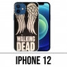 Coque iPhone 12 - Walking Dead Ailes Daryl