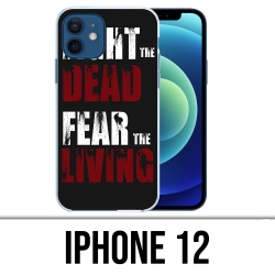 Funda para iPhone 12 - Walking Dead Fight The Dead Fear The Living